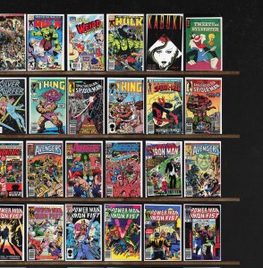 Huge Lot 150+ Comics with The Avengers, Captain America & More!