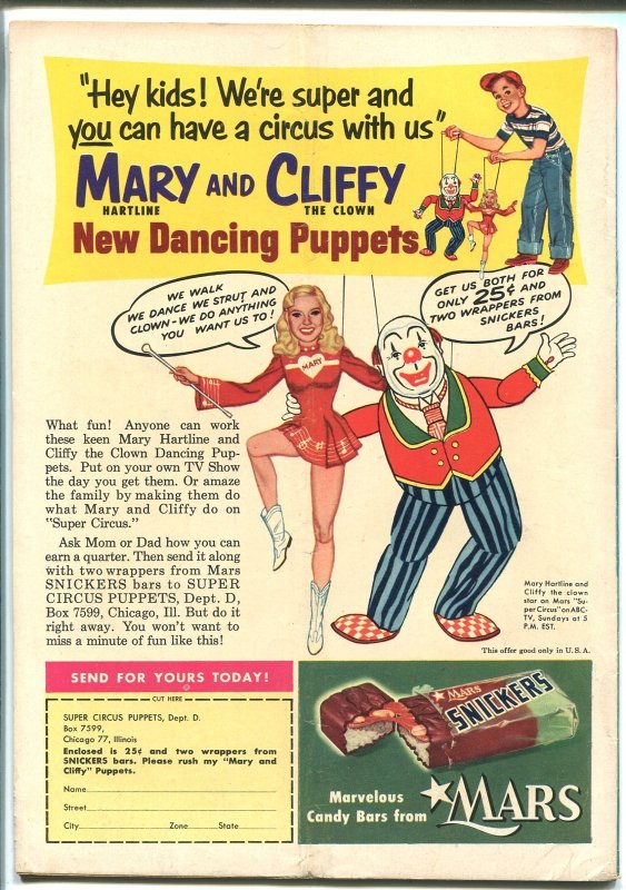 Walt Disney's Comics and Stories #172  1955 - Dell  -VG - Comic Book