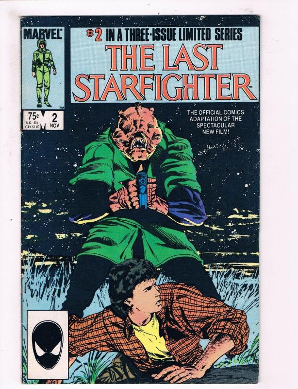 The Last Starfighter #2 FN Marvel Copper Age Limited Series Comic Book DE1