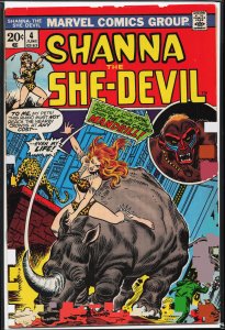 Shanna the She-Devil #4 (1973) Shanna the She-Devil