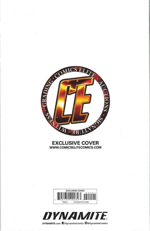 Dynamite Comics Bettie Page Volume 3 #4 Comics Elite Exclusive VF+