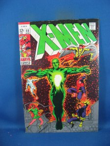 X MEN 55 F VF  MARVEL 1969