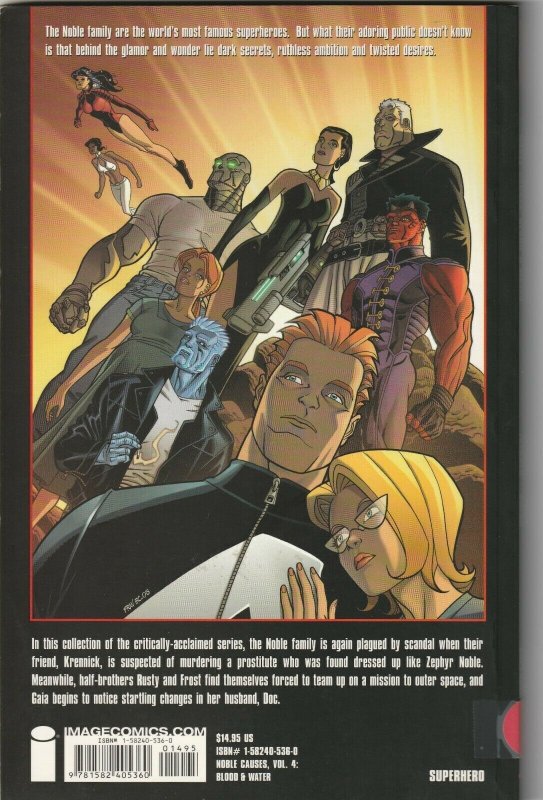 Noble Causes: Blood & Water (2005) Image Comics - TPB