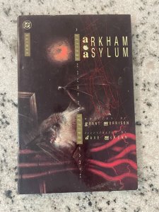 Batman Arkham Asylum HARDCOVER 1st Print DC Comics Graphic Novel Book 12 LP9