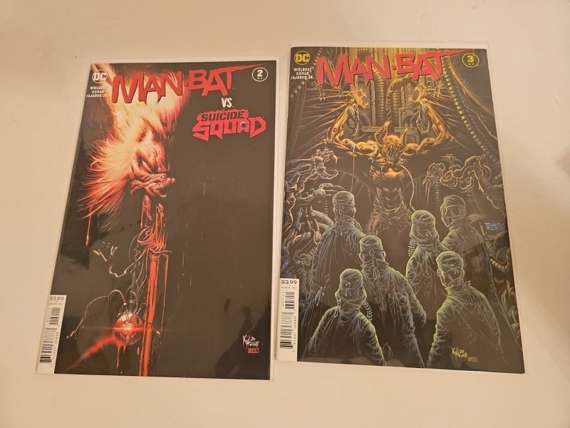 MAN-BAT 1 2 3 Hotz Nowlan variant NM 2021