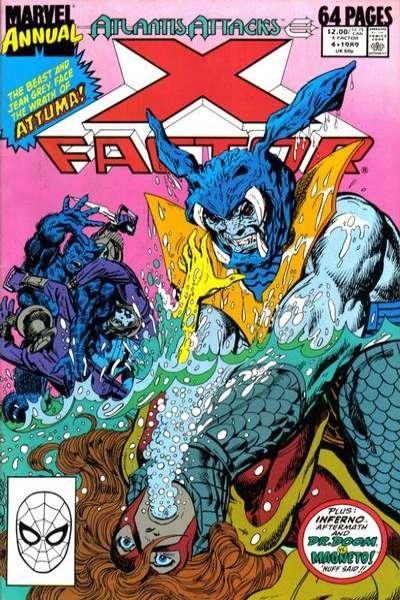 X-Factor (1986 series) Annual #4, Fine+ (Stock photo)