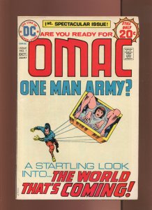 (1974) OMAC #1 - 1ST SPECTACULAR ISSUE! (7.5/8.0)