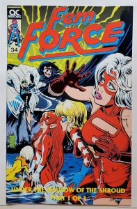 Femforce #34 (Feb 1991, AC) 7.5 VF-  