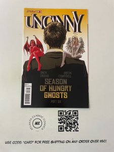 Uncanny # 6 NM 1st Print Variant Cover Dynamite Comic Book Diggle Ghosts 5 J226