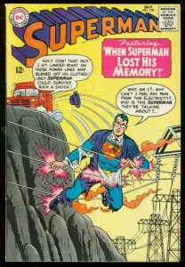 SUPERMAN #178 1965-DC COMICS-CLARK KENT AMNESIA VG