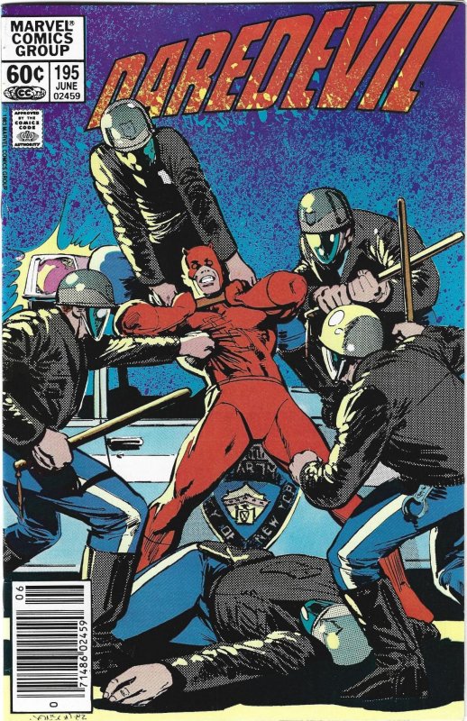 Daredevil #192 through 195 (1983)
