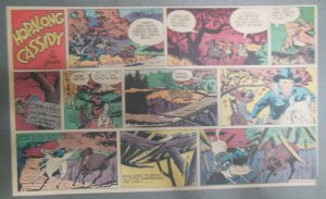(52) Hopalong Cassidy Sunday Pages by Dan Spiegle  from 1951 Year #2 Complete !