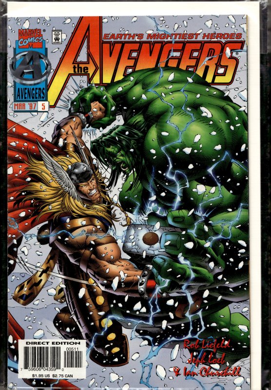 Avengers #5 Variant Cover (1997) The Avengers