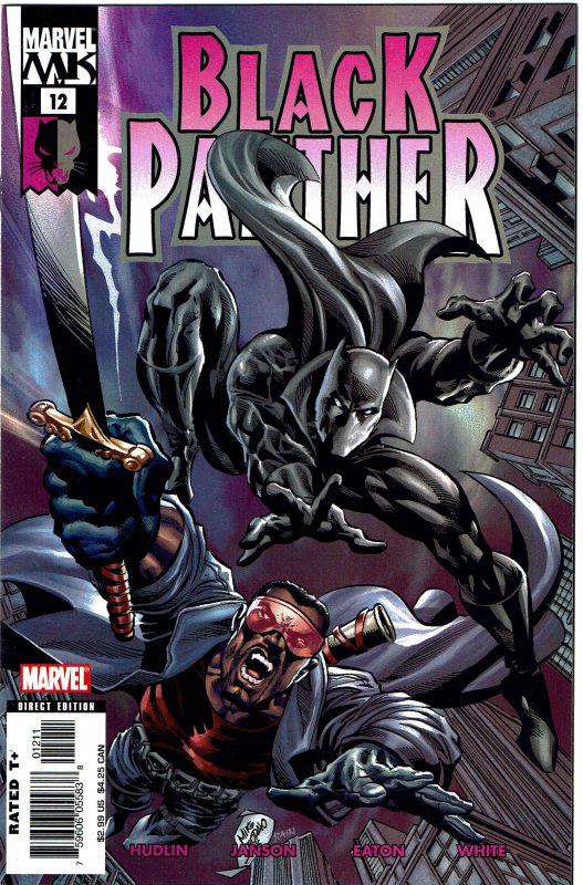 Black Panther #12  Blade (2005) NM+