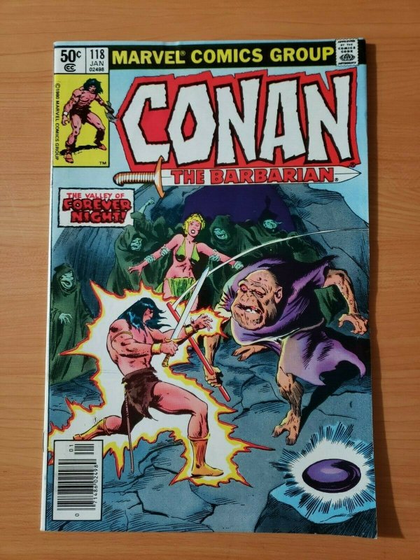 Conan the Barbarian #118 Newsstand Edition ~ NEAR MINT NM ~ 1981 Marvel Comics