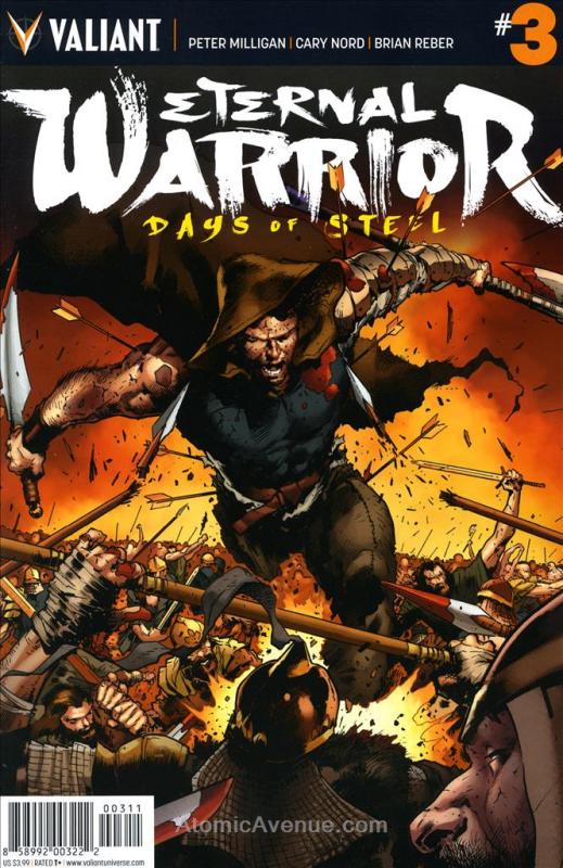 Eternal Warrior: Days of Steel #3A FN ; Valiant | Peter Milligan