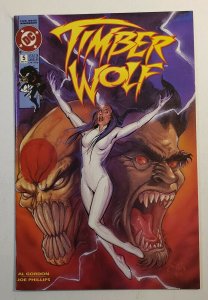 TIMBER WOLF #1-5 COMPLETE SET NM DC COMICS 1992