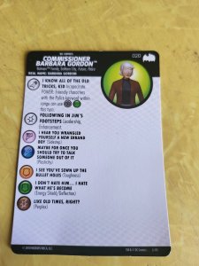 HeroClix: Batman the Animated Series #20 Commissioner Barbara Gordon