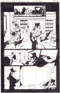 Green Hornet: Reign of the Demon #3 p.16 - Green Hornet & Kato by Kewber Baal