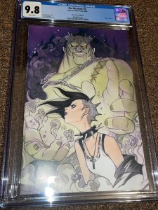 No Heroine 3 (2020), Hive Comics, Peach Momoko Virgin Variant, CGC Graded 9.8