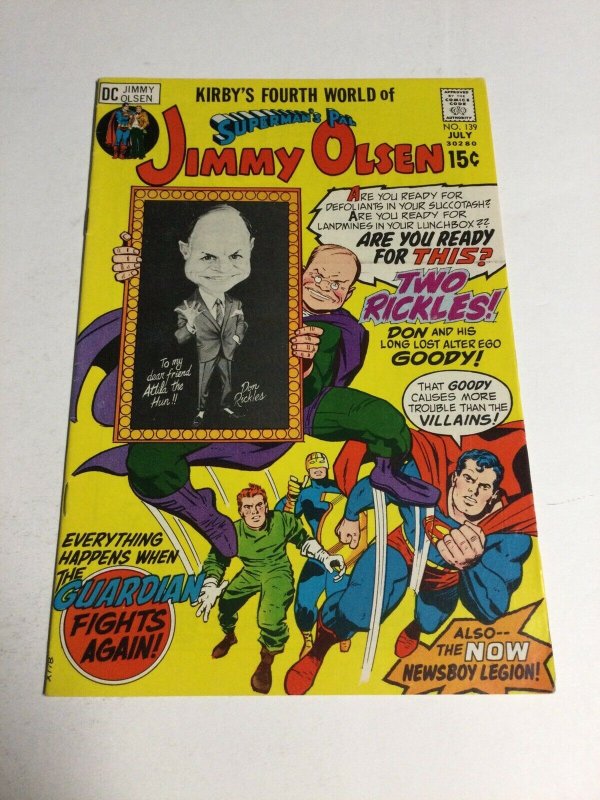 Superman’s Pal Jimmy Olsen 139 Vf- Very Fine- 7.5 DC Comics