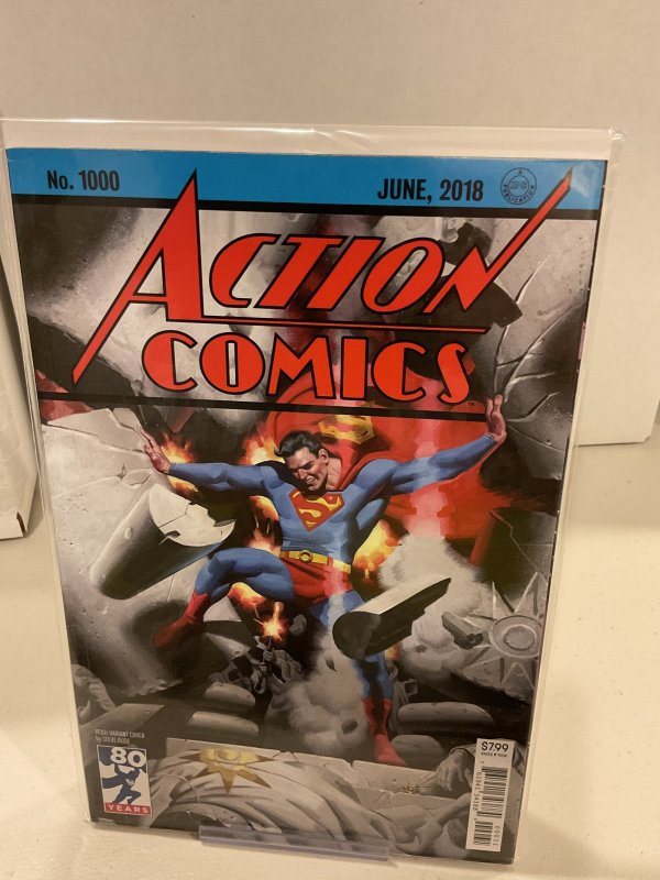 Action Comics 1000 Steve Rude 1930s Variant  9.0 (our highest grade)