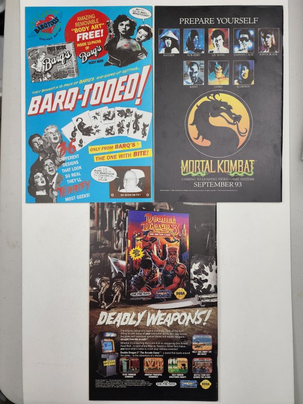 Showcase '93 5, 7 & 8 Three comics for one money