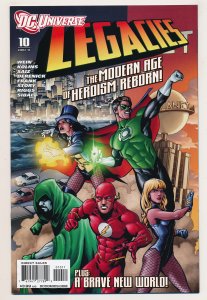 DC Universe Legacies (2010) #1-10 VF/NM Complete series