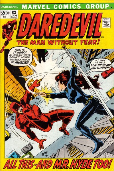 Daredevil #83 (ungraded) stock photo ID# B-10