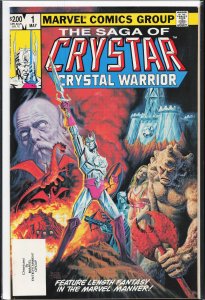 The Saga of Crystar, Crystal Warrior #1 (1983) Crystar [Key Issue]