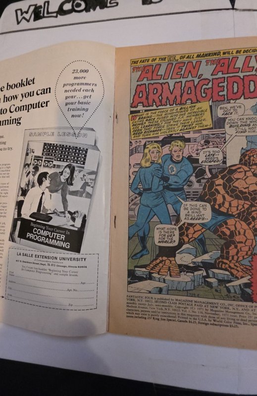 Fantastic Four #116 (1971)reed replaced bt Dr Doom - Doomsday