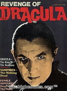 DRACULA MAGAZINE (1976 Series) #1 Very Fine