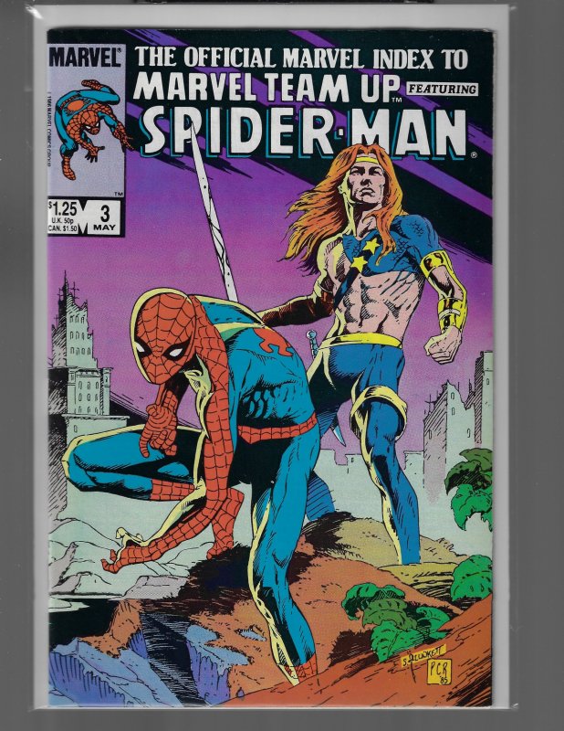 Official Marvel Index to Marvel Team-up #1-6 (Marvel, 1986) NM
