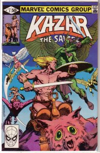 Ka-Zar the Savage (1981) # 3 FN Bruce Jones/Anderson