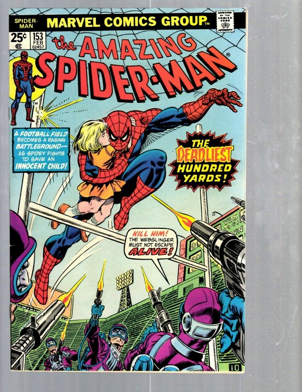 Amazing Spider-Man # 153 VF/NM Marvel Comic Book MJ Vulture Goblin Scorpion TJ1