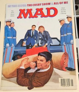 1985 MAD Magazine #255 FN+ 6.5 President Reagan Cover / All of Me