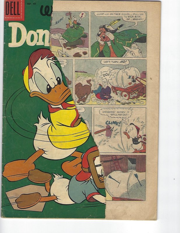 Walt Disney's Donald Duck 49 incomplete