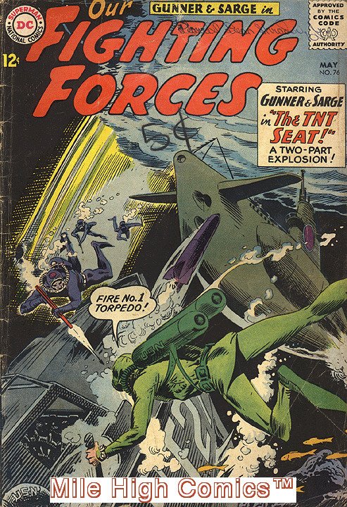 OUR FIGHTING FORCES (1954 Series) #76 Very Good Comics Book