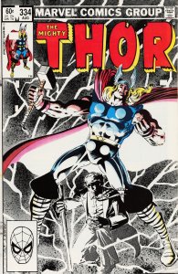 Thor #334 (1983) Thor