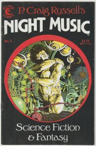 Night Music #1 (Dec 1984, Eclipse), VG condition (4.0)