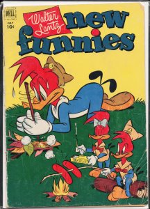Walter Lantz New Funnies #185 (1952) Woody Woodpecker