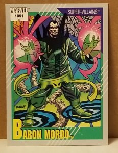 1991 Marvel Universe #76 Baron Mordo