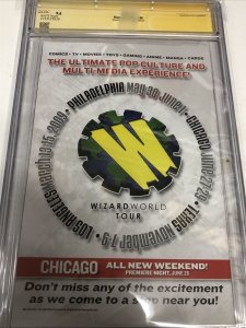 Hulk(2008)#1 (CGC SS 9.6) Signed By  Jeph Loeb| Wizard World Los Angeles Edition
