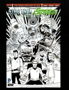 STAR TREK/GREEN LANTERN #1 - 3RD PRINT  (9.0) 2015