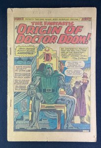 Fantastic Four Annual (1963) #2 PR (0.5) Coverless