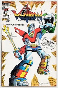 Voltron #1 (1985) Voltron [Key Issue]