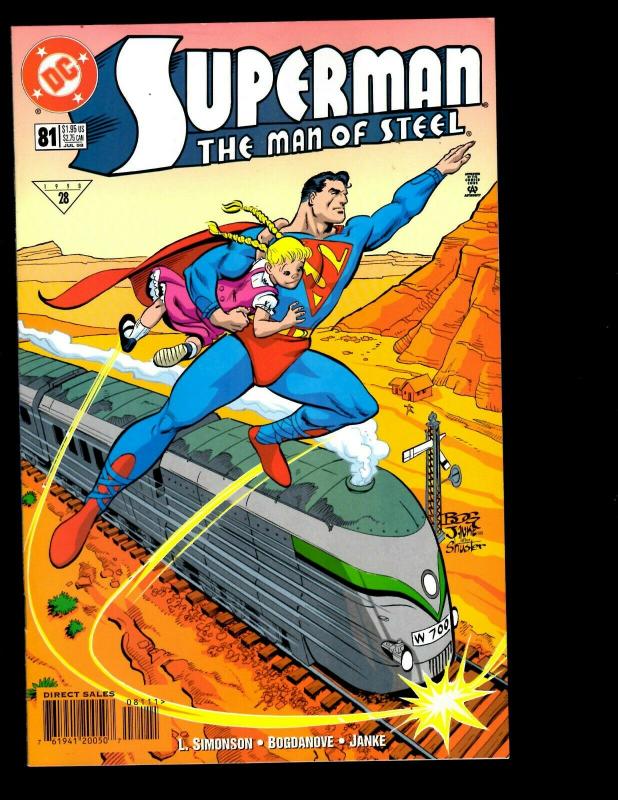 12 Superman DC Comics # 77 78 79 80 81 82 83 '92 '96 Toyman 1 Kal Special 1 JF18