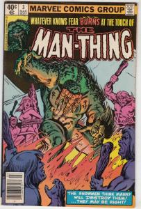 Man-Thing #3 (Mar-80) VF+ High-Grade Man-Thing