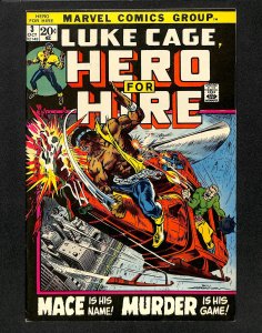 Hero For Hire #5 FN+ 6.5 1st Black Mariah!