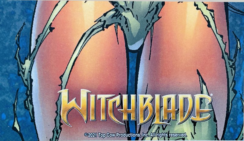 WITCHBLADE GAUNTLET SEXY 2021 LITHOGRAPH PRINT 7 x 11 LITHO Comic Top Cow